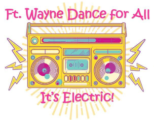 Fort Wayne Dance For All 2025 logo